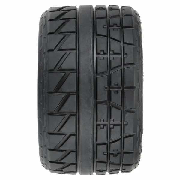 ProLine Menace HP 3.8 Belted Tyre On Raid Black 8x32 17mm Hex Wheels (2)