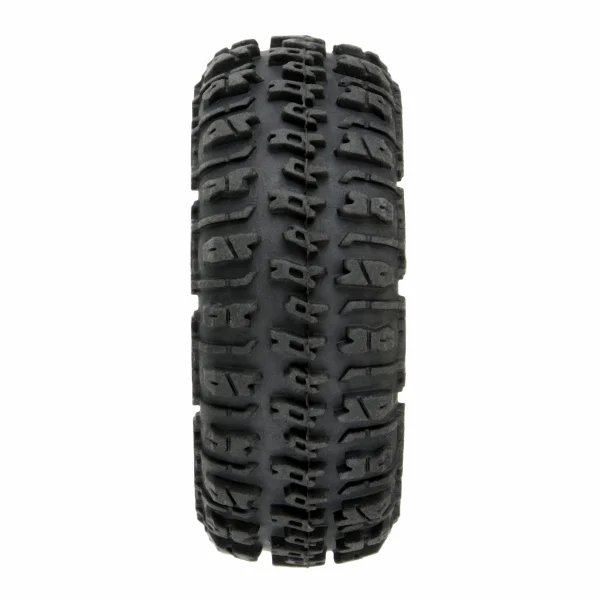 ProLine Trencher 1.0 Tyres On Mini IMPULSE Black Wheels - SCX24