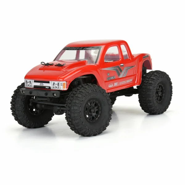 ProLine Trencher 1.0 Tyres On Mini IMPULSE Black Wheels - SCX24