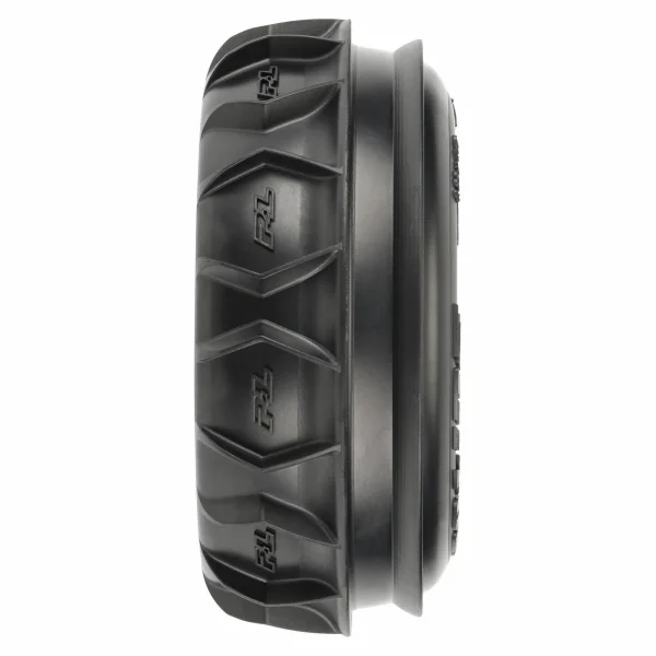 ProLine Dumont SC Front Paddle/Rib Tyres Mounted on On Raid 6X30 Wheels (2)