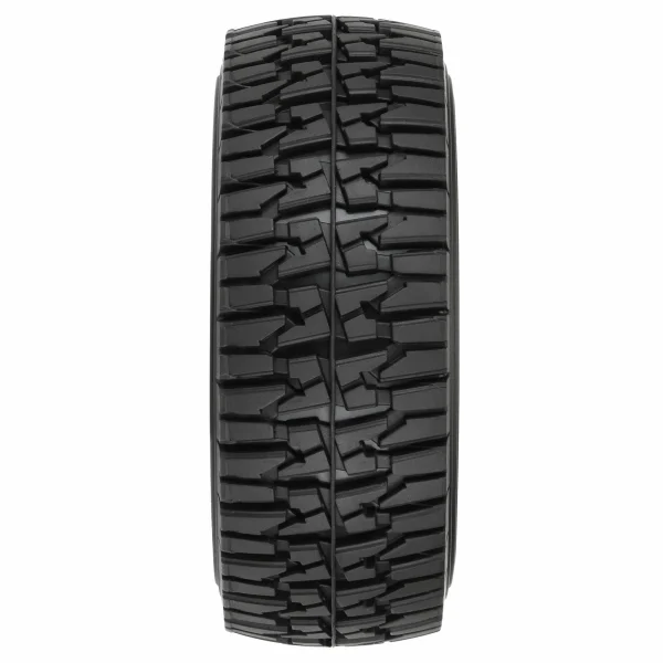 ProLine 1:7 Mirage TT Belted Tyres On 17mm Black Raid Wheels (2)