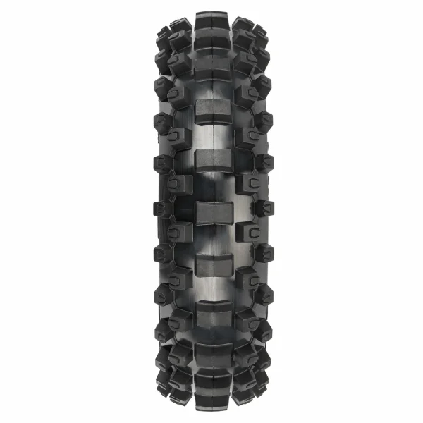 ProLine Dunlop Geomax MX33 CR4 Rear Tyre Mounted on Black Losi Promoto Wheel (1)