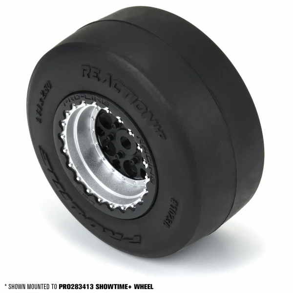 ProLine 1:16 Reaction HP No-Prep Belted Rear Tires (2): Losi Mini Drag (2)