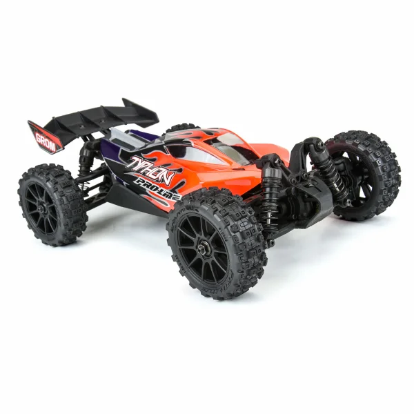 ProLine Badlands MX 1.9 Buggy Tires Mounted On Mach-10 Black Wheels