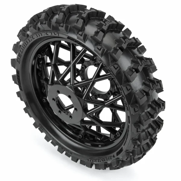 ProLine Dunlop Geomax MX14 V2 Bead CR4 Rear Tire MTD Bullyspoke Blac &mdash; image 3 of 5