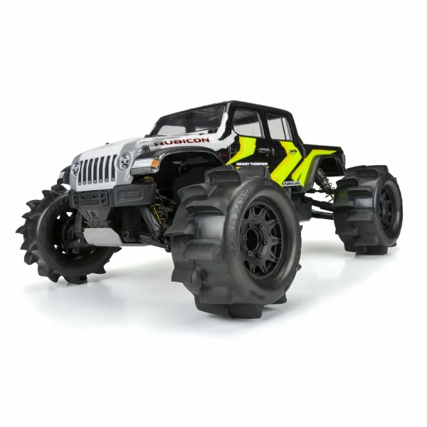 ProLine Sand Paw HP Belted 2.8 MT Tyres on 12/14mm Hex Black Wheels (2)