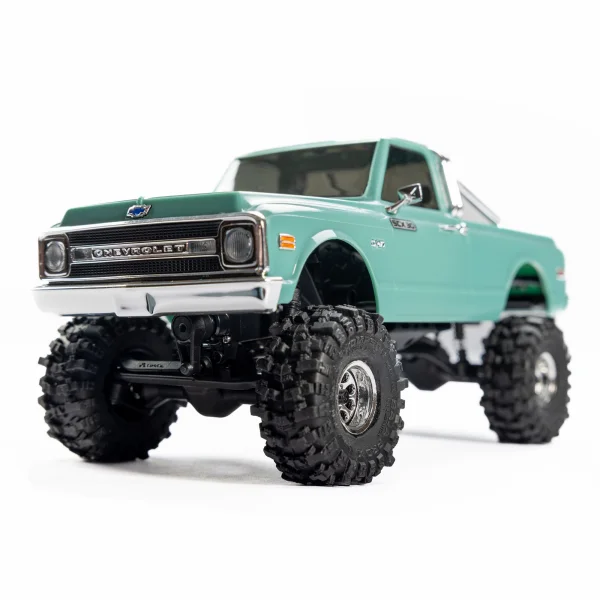 1/30 Baja Pro X Front/Rear Mounted Chrome Beast Tires (4): A