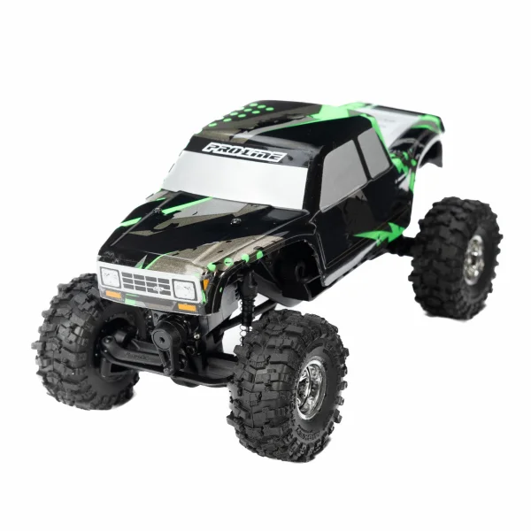 1/30 Baja Pro X Front/Rear Mounted Chrome Beast Tires (4): A