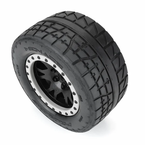 ProLine Menace HP Belted Tyres on X-MAXX Black/Grey 24mm Hex Wheels (2)