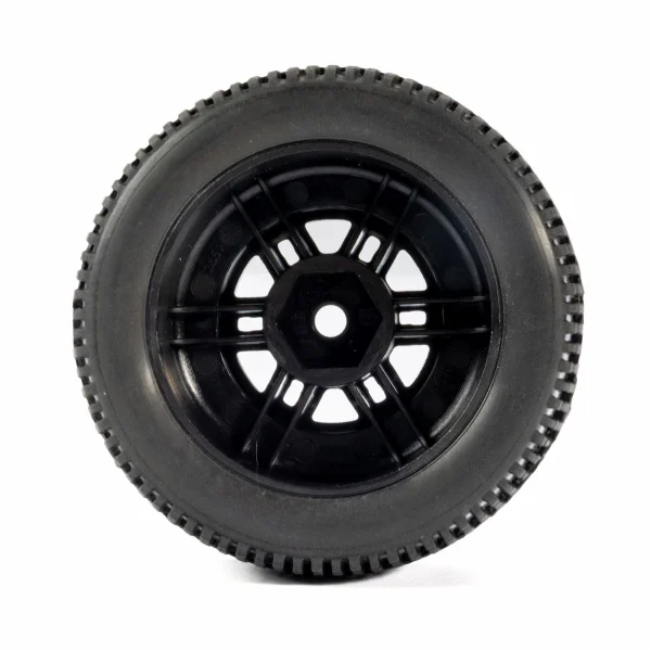1:16 King Pin Front/Rear Tires MTD 12mm Black Split Six (4): — image 8 of 12