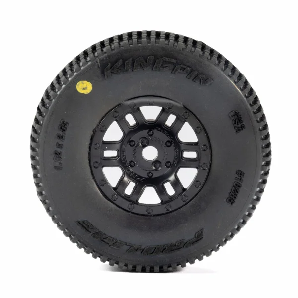 1:16 King Pin Front/Rear Tires MTD 12mm Black Split Six (4): — image 7 of 12