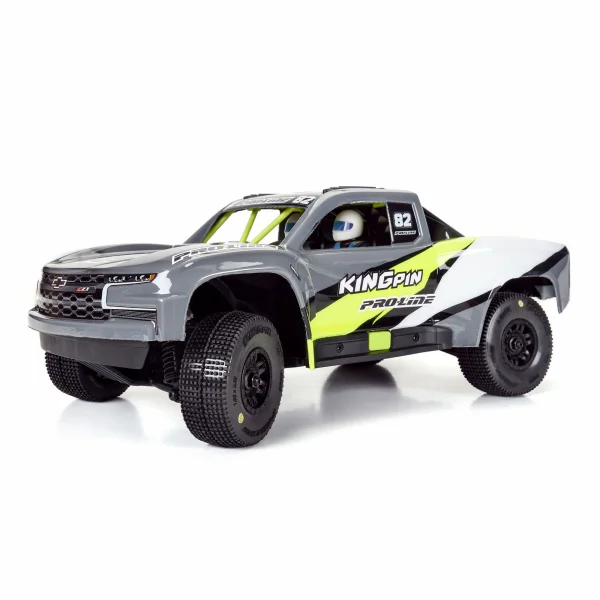 1:16 King Pin Front/Rear Tires MTD 12mm Black Split Six (4): — image 3 of 12