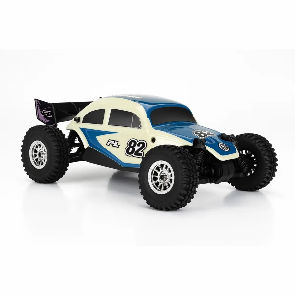 ProLine Flat Iron Front/Rear Tires Mounted 12mm Hex Chrome Diablo (4) - Arrma Typhon GROM