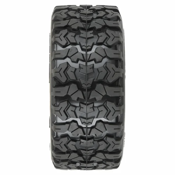 ProLine Jaeger HP Belted 2.8 Tyres Mounted on 12mm/14mm Black Raid Wheels (2)