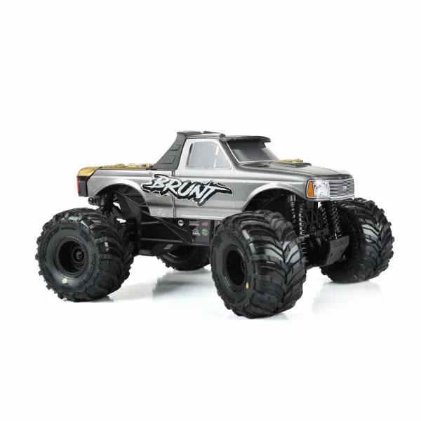 ProLine Dreadnaught Mounted Black Wheel F/R (4) for Arrma Gorgon/Quake GROM