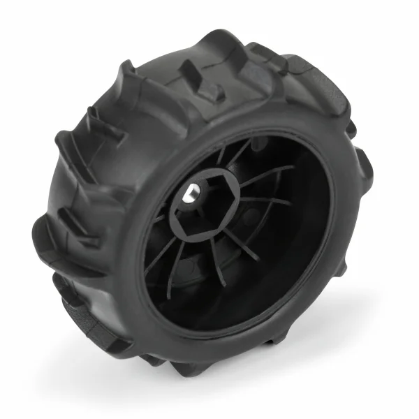 ProLine Dumont Tyres Mounted on 12 mm Black IMPULSE Wheels (4) - Mojave GROM