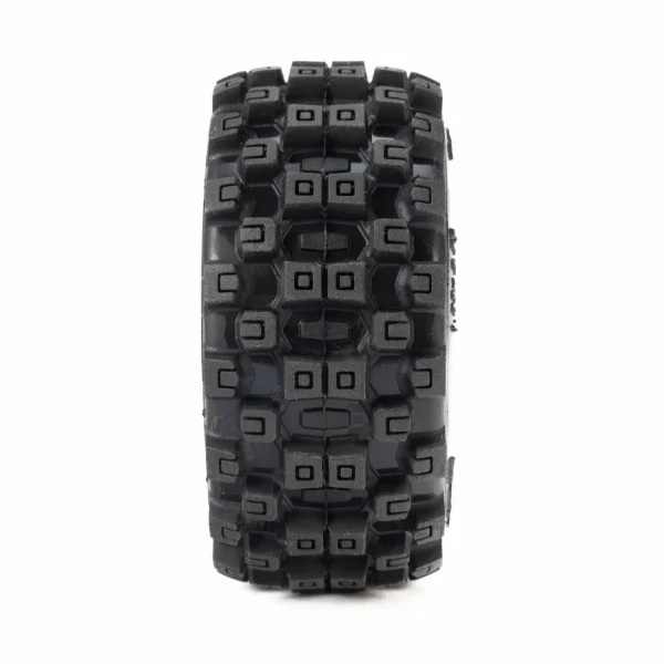 1:16 Badlands MX Front/Rear Tires MTD 12mm Black Split Six ( — image 3 of 9