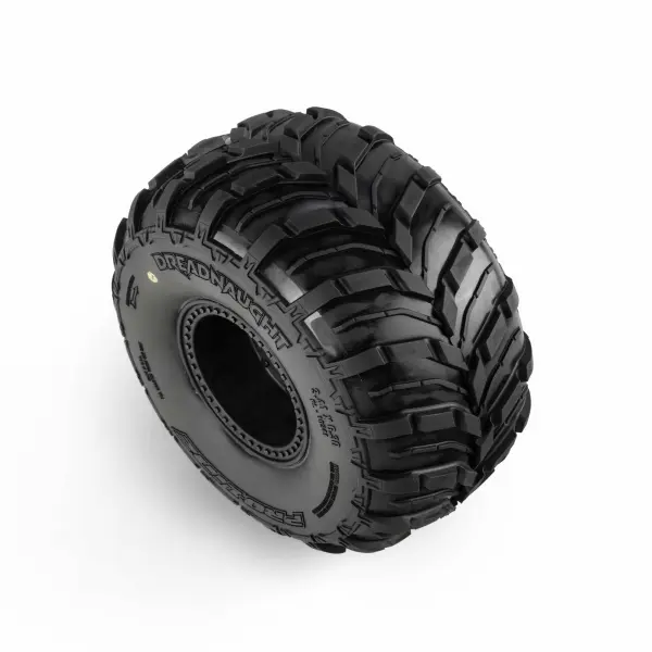 1:8 Dreadnaught Front/Rear Tire MTD QUAKE 4S Wheel (2): QUAK &mdash; image 3 of 12