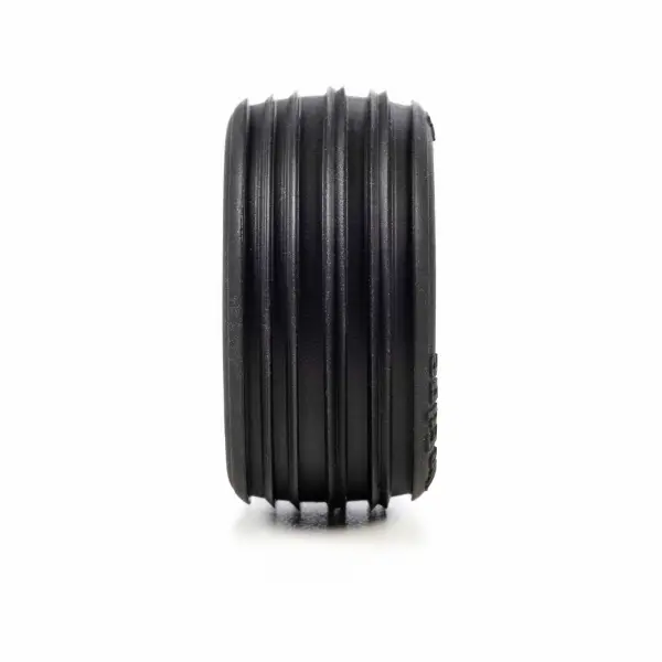 Edge Front / Step Pin Rear Tires Mounted 7mm Yellow (4): Los — image 3 of 11
