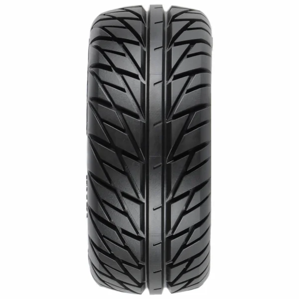 ProLine Street Fighter M2 SC Tyres on Black Raid 6X30 Wheels (2)