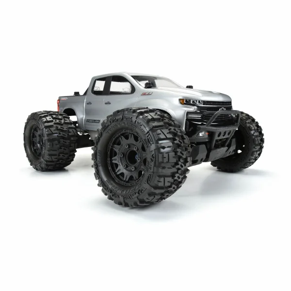 ProLine Trencher 2.8 Tyres Mounted on Black Raid 6X30 Removable Hex Wheels - 12mm Hex