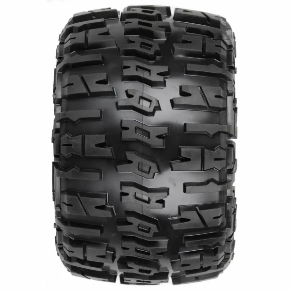 ProLine Trencher X 3.8 Tyres Mounted on Raid Black 8X32 Wheels - 17mm Hex
