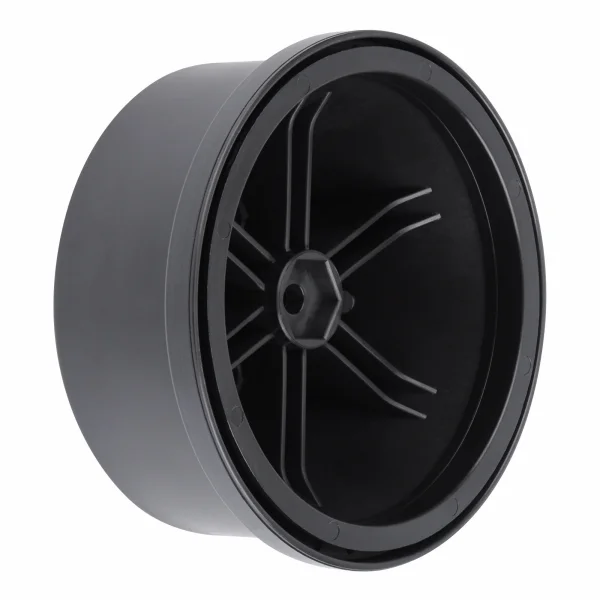ProLine Split Six Red/Black Wheels - Slash Front - 1 Pair