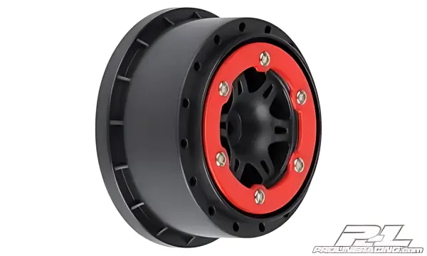 ProLine Split Six SC - Red/Black - Fits Slash 2WD Rear, Slash 4X4 Front/Rear — image 1 of 6