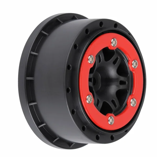 ProLine Split Six SC - Red/Black - Fits Slash 2WD Rear, Slash 4X4 Front/Rear