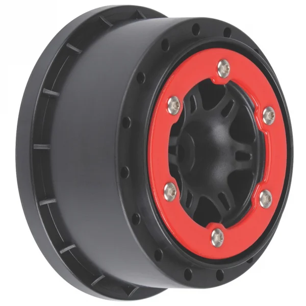 ProLine Split Six SC - Red/Black - Fits Slash 2WD Rear, Slash 4X4 Front/Rear