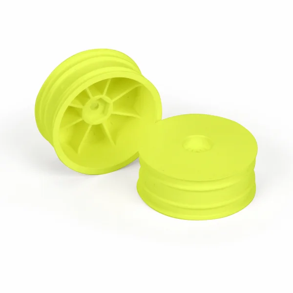 ProLine Velocity 2WD Front 1:10 Buggy Wheels - 12mm Hex Fitting - Yellow (2) ** CLEARANCE **