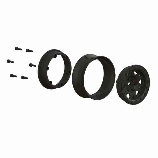 ProLine IMPULSE 1.9 Black Plastic Internal Beadloc Wheel