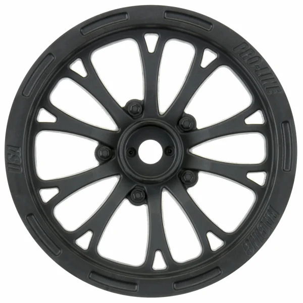 ProLine Ponoma Drag Spec 2.2 Black Front Wheels Slash/Buggy