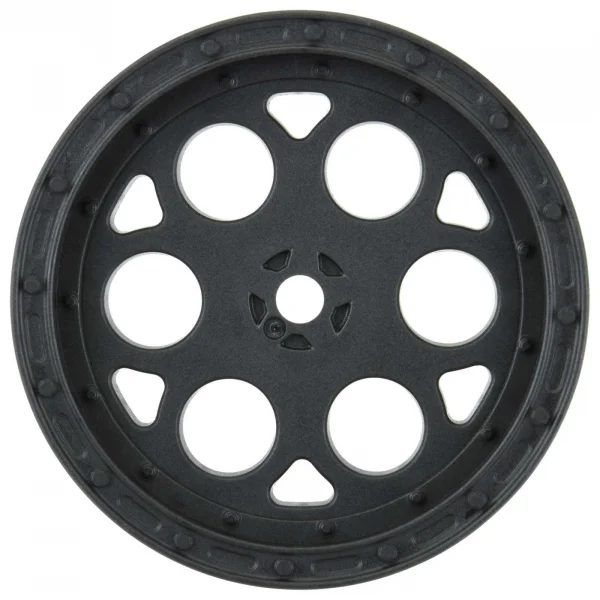 ProLine Showtime Sprint Car 2.2 Hex Black Front Wheels