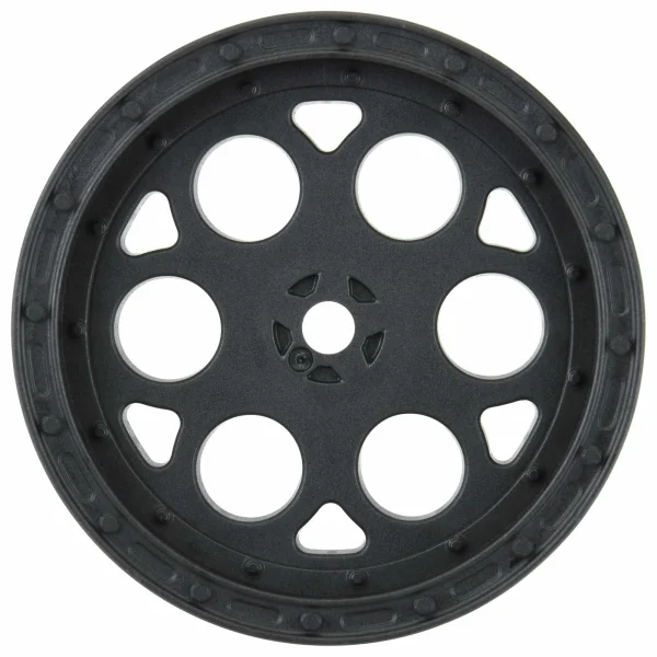 ProLine Showtime Sprint Car 2.2 Hex Black Front Wheels