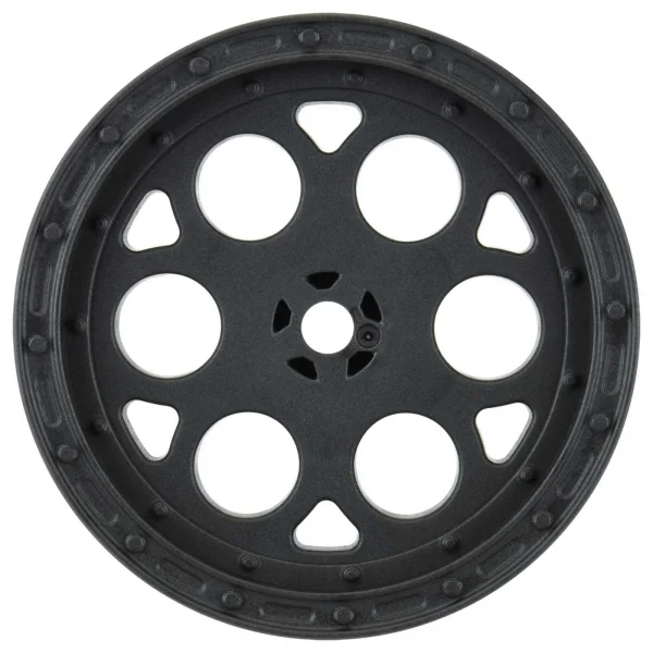 ProLine Showtime Sprint Car 2.2 Hex Black Rear Wheels (2)