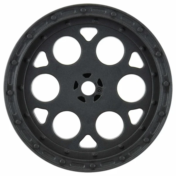 ProLine Showtime Sprint Car 2.2 Hex Black Rear Wheels (2)