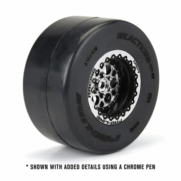 ProLine Showtime+ Wide SC 2.2/3.0 Black Wheels (2)