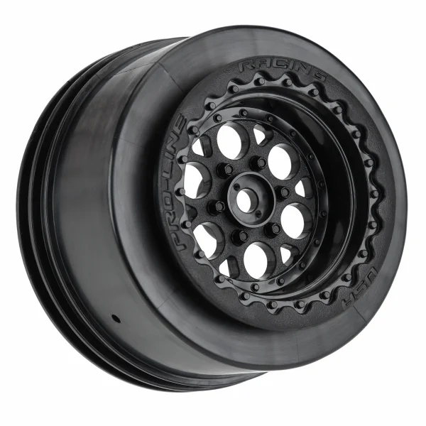 ProLine Showtime+ Wide SC 2.2/3.0 Black Wheels (2)