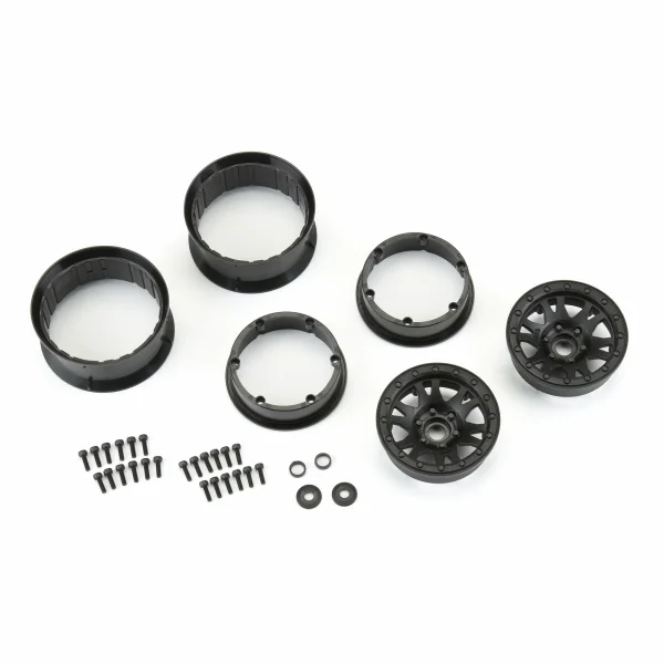 ProLine IMPULSE 2.2 Black Internal Bead-Loc 12mm Hex Wheels (2) ** CLEARANCE **