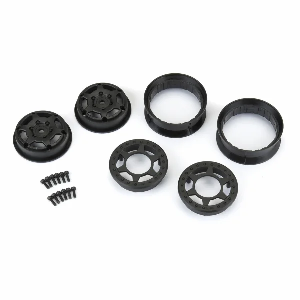 ProLine Holcomb 1.9 Black Plastic Internal Beadloc Wheel