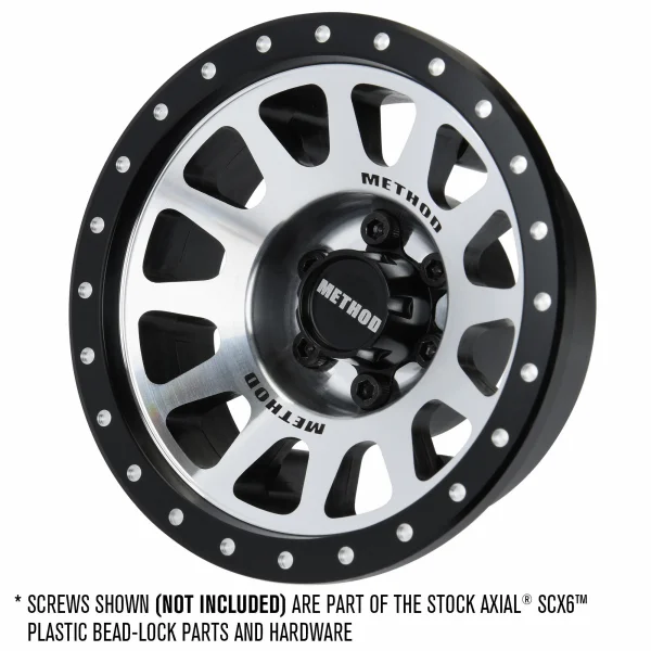 ProLine 1:6 Method 305 Aluminium 2.9 +2mm Offset SCX6 Wheels (2)