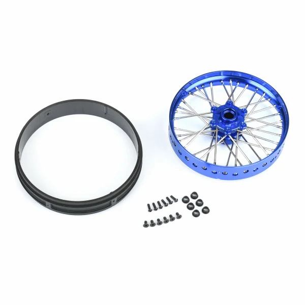 1/4 Pro-Spec Aluminium V2 Bead Front Wheel Blue/Blue (1): Pro &mdash; image 4 of 7