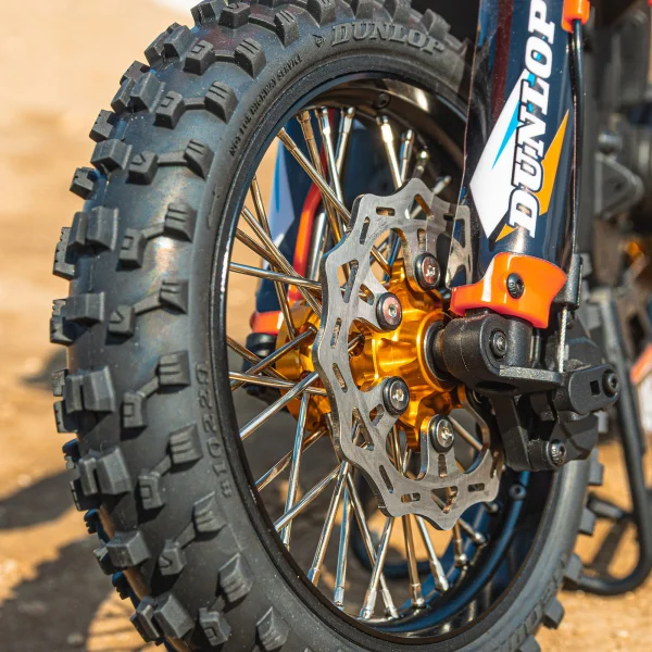 1/4 Pro-Spec Aluminium Front Rim Black: Promoto-MX