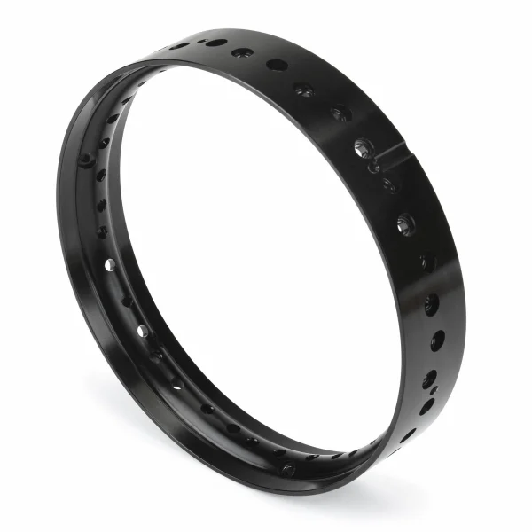 1/4 Pro-Spec Aluminium Front Rim Black: Promoto-MX