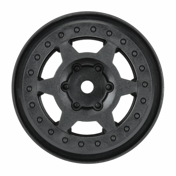 ProLine Holcomb 1.55 12mm Crawler Bead-Loc Wheels - Black (2)