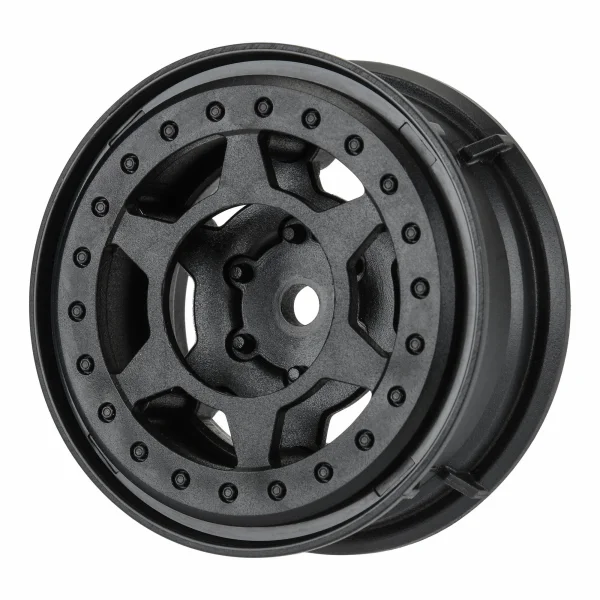 ProLine Holcomb 1.55 12mm Crawler Bead-Loc Wheels - Black (2)