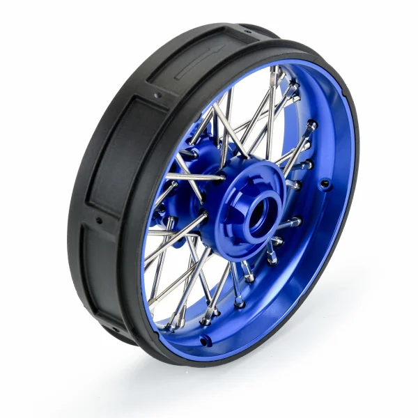 1/4 Pro-Spec Aluminium V2 Bead Front Wheel Blue/Blue (1): Pro &mdash; image 2 of 7