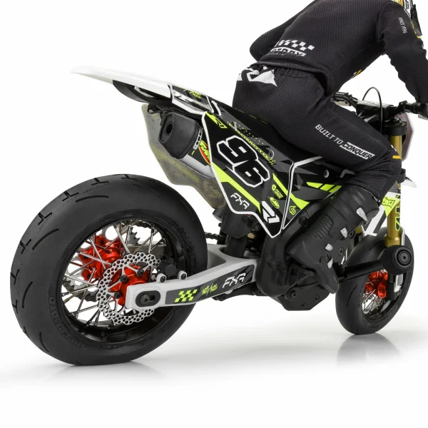 1/4 Pro-Spec Aluminium V2 Bead Rear Wheel Black/Red (1): Prom &mdash; image 5 of 7