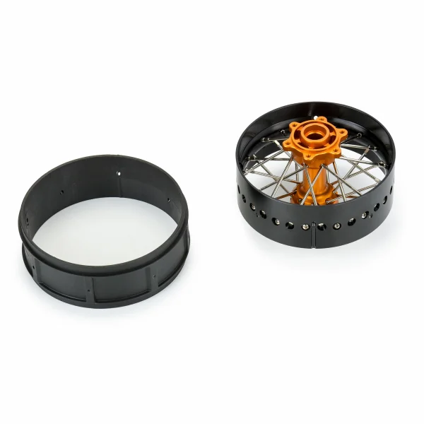 1/4 Pro-Spec Aluminium V2 Bead Rear Wheel Black/Gold (1): Pro — image 3 of 7